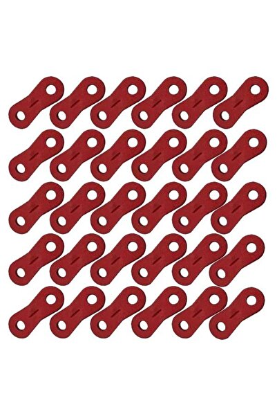 Choice 30 قطعة من مشابك تثبيت حبال خيام التخييم الحمراء من تاركا، مشابك تثبيت...