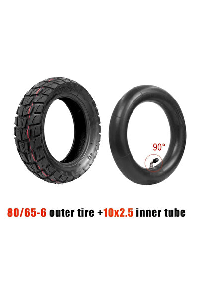 Choice 1set A 10 Inch Scooter Tire 80/65-6 255x80 for Inokim Oxo for Kugoo M4...