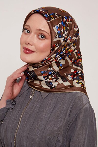 Levidor Houndstooth Geometric Sports Pattern Sparkly Crystal Scarf