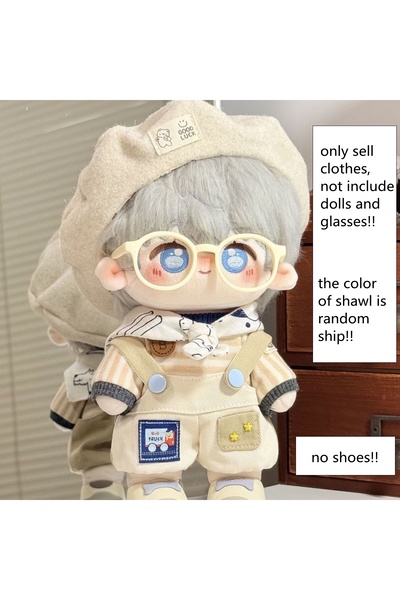 Choice ملابس فقط، شال عشوائي، ملابس دمى رائعة لدمى قطنية مقاس 20 سم، بدلات لل...