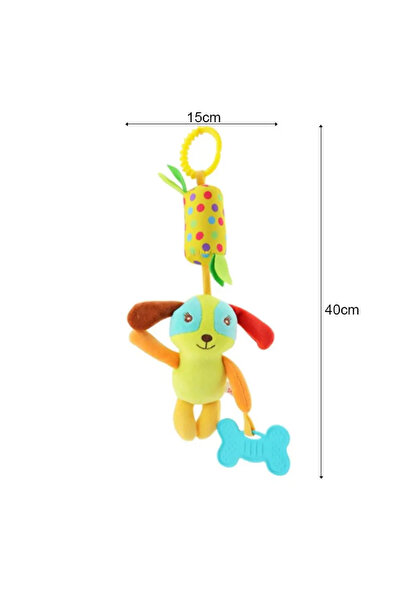 Choice لعبة كلب C بطول 40 سم، 7 أنواع، ألعاب يدوية للأطفال، خشخيشة موسيقية، ع...