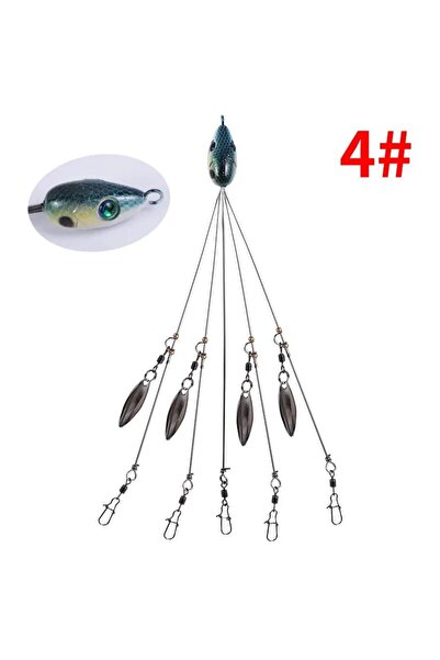 Choice لون 4، لون بني داكن، طول 21.5 سم، وزن 18 غرام، طعم صيد من نوع ألاباما ...