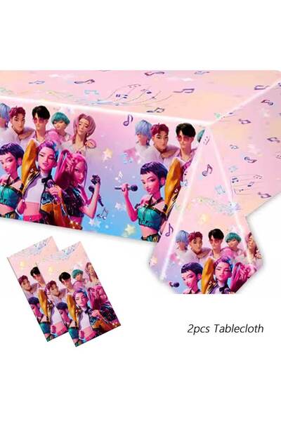 Miniso قطعتان أو 2/4 قطع من مفارش طاولة حفلات أعياد الميلاد بتصميم مستوحى من ...