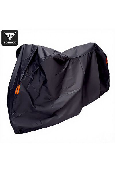 Choice غطاء مطر أسود للدراجة من TOSUOD ، مبطن بالصوف للدفء، وواقي من الشمس، و...