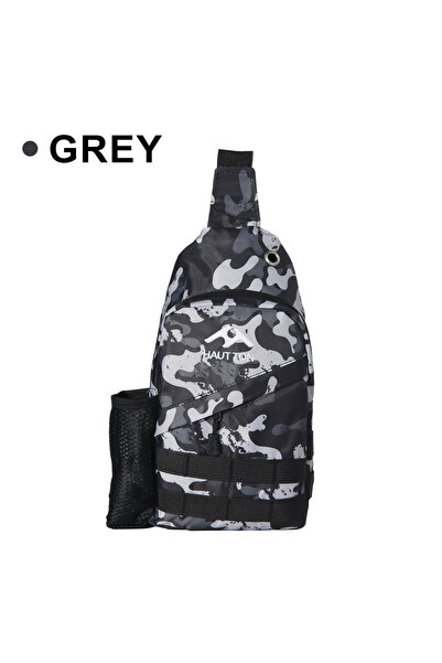 Choice1 حقيبة ظهر رمادية اللون من HAUT TON متعددة الوظائف لصيد الأسماك في اله...