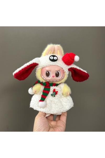 Choice زي عيد الميلاد لدمية لابوبو - طقم أزياء احتفالية للعطلات، فستان سانتا ...