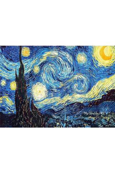 Choice 20*30cm WHITE Van Gogh Starry Sky Diamond Painting Set, DIY Adult Full...