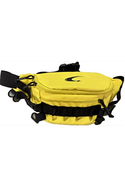 Choice حقيبة أدوات صيد سمك باس تامر من نيكس أنجلر، سعة 10 لترات، لون أصفر، مق...