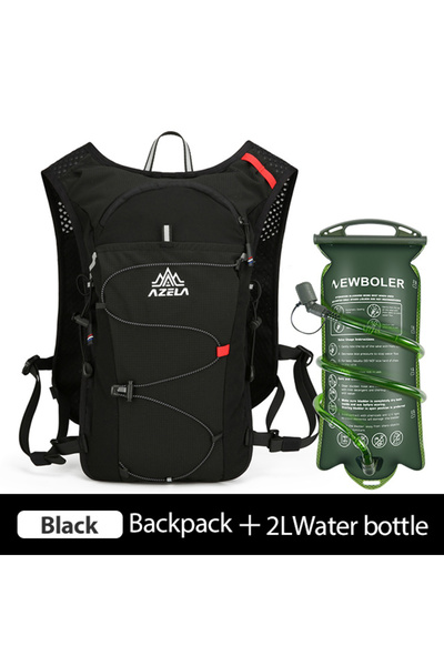 Choice سترة ترطيب سوداء من نيوبولر، قابلة للتهوية، مناسبة للجري على الطرق الو...