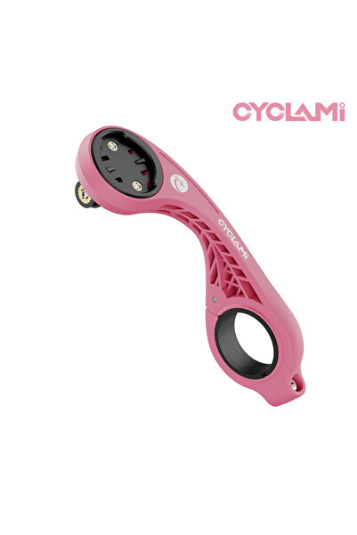 Choice حامل كمبيوتر الدراجة S2 من CYCLAMI باللون الوردي، حامل كمبيوتر الدراجة...