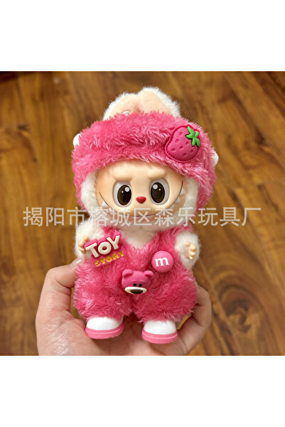 Choice طقم ملابس فقط لدمية لابوبو مقاس 17 سم، يتضمن فستانًا وبنطالًا جديدين ب...