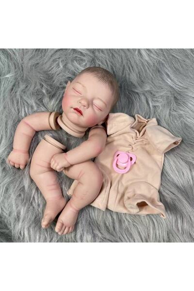 Choice طقم دمية مطلية، 19 بوصة، بشرة ثلاثية الأبعاد مطلية، طقم دمية طفل حديث ...