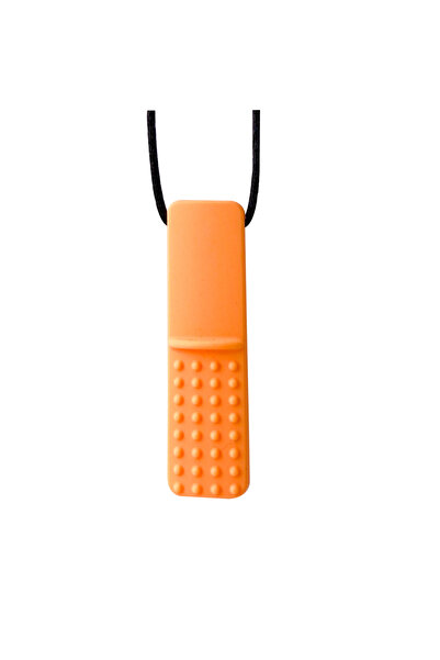 Choice قطعة واحدة من عضاضة سيليكون للأطفال، قلادة مضغ حسية، لعبة فموية حركية،...