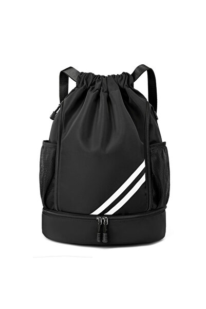 Choice حقيبة ظهر رياضية سوداء كبيرة الحجم للنساء، مناسبة للتخييم وكرة القدم و...