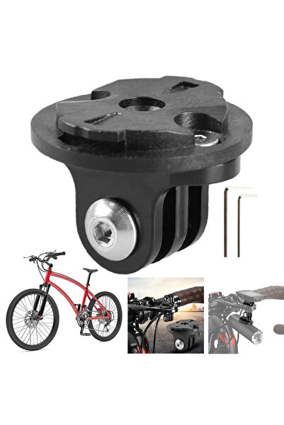 Choice حامل كاميرا دراجة محدب مصنوع من سبيكة معدنية لكاميرا GoPro، قاعدة حامل...