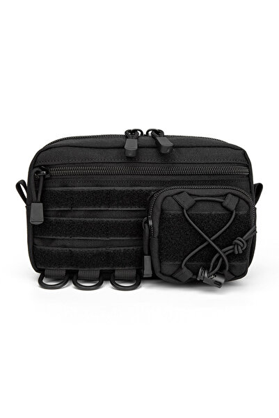 Choice BK Tactical Molle Horizontal Admin Pouch with Front Drawstring Pocket ...