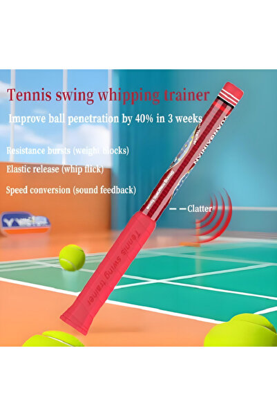 Choice جهاز تدريب تأرجح التنس الأحمر القابل لتعديل القوة، جهاز تدريب تأرجح ال...