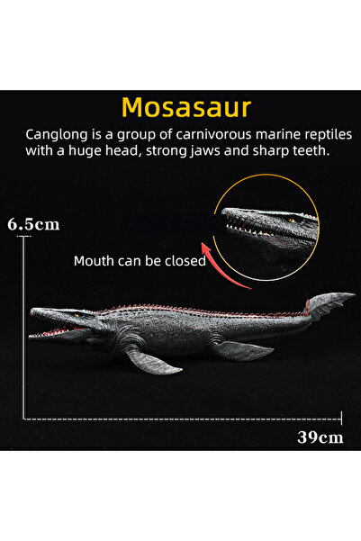 choice2 موساسورس-4 نموذج موساسورس واقعي، محاكاة ديناصور من العصر الجوراسي، مج...