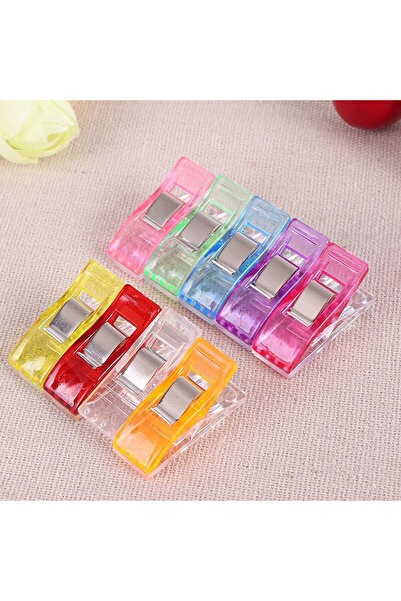 Choice Multi-Colored 10PCS Mixed Color Mixed Plastic Sewing Clips DIY Tools Q...