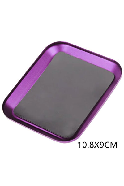 Choice قطعة واحدة RS 98*98*11 مم صينية مغناطيسية من الألومنيوم CNC مع صامولة ...