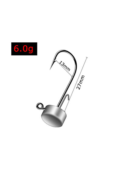 Choice 20pieces 6g Lurestiker 20pcs 1.5g 2.5g 3.5g 4.5g 6g Ned Rig head jig f...