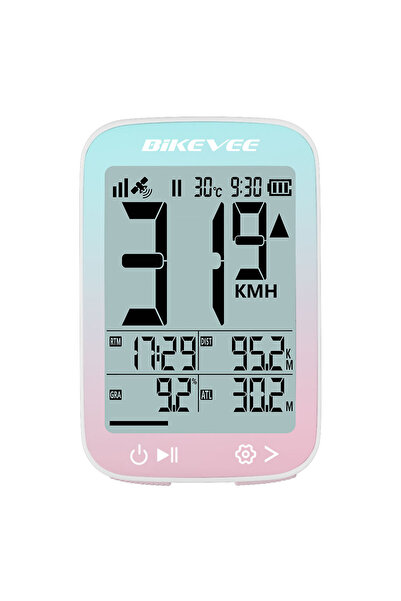 Choice1 gradual change-1 Bike Computer Wireless GPS Bicycle Odometer MPH KM/H...