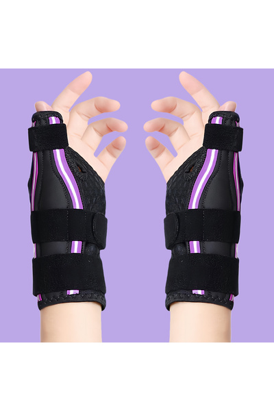 Choice Purple-2Pcs 1/2PCS Thumb Brace Right/Left Hand, Wrist Sa Splint Suppor...