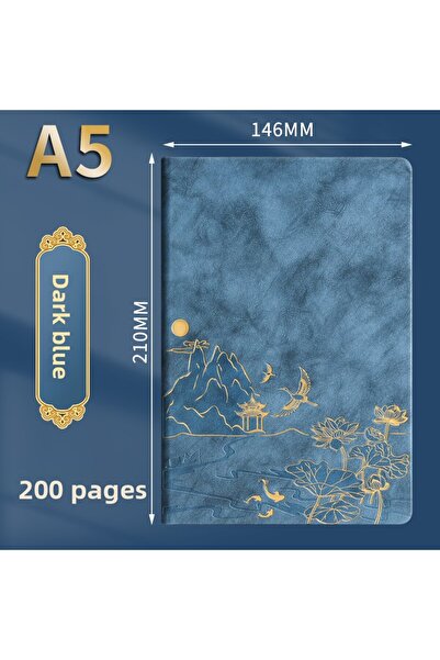 Choice A5 Blue-1 Notebook Set Single Book and Set Selection, Skin Feel and Co...