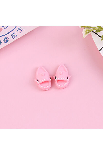 Choice زوج واحد من شباشب وردية اللون لدمية SD أو OB11، هدايا للبنات، أحذية دم...