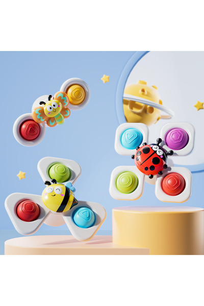 Choice لعبة دوارة على شكل حشرة كرتونية، لعبة حمام مستوحاة من المحيط، لعبة لتخ...