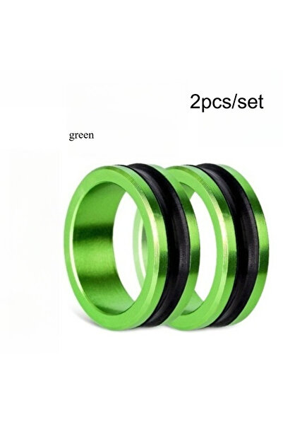 Choice مجموعة حلقات خضراء من قطعتين من Ackibbik، أداة سحب خيط الصيد، حلقات ما...