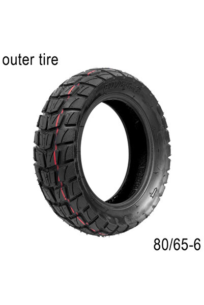 Choice إطار خارجي 80 65-6 مقاس 10 بوصة لإطارات السكوتر 80/65-6 255x80 لـ Inok...