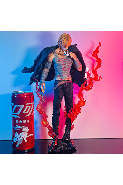 BANDAI مجسم شخصية سانجي من أنمي ون بيس، جديد، طوله 28 سم، مصنوع من مادة PVC، ...