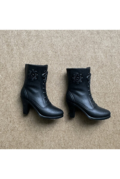 Choice حذاء دمية بكعب عالٍ مقاس واحد (18 1/6) - جزمة مارتن بطول 30 سم - ديكور...