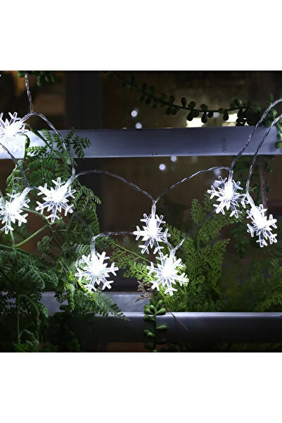 Choice 1.5M 10LEDs USB White Light Christmas Fairy Light Snowflake LED String...