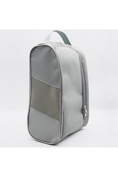 Choice حقيبة أحذية جولف محمولة رمادية فاتحة اللون، مصنوعة من قماش أكسفورد، حق...