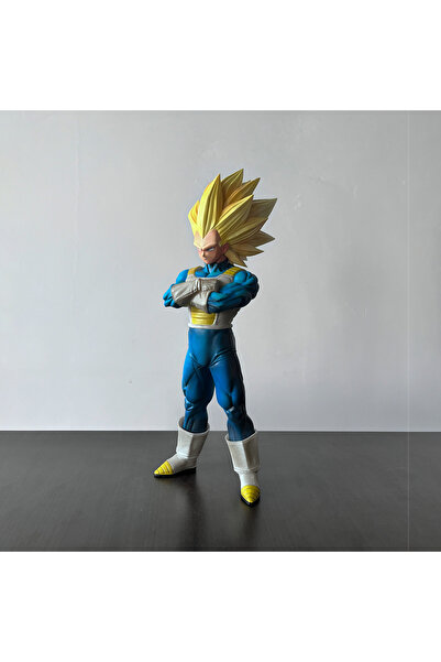 BANDAI مجسم فيجيتا سوبر سايان 3 (SSJ3) من دراغون بول زد، متوفر الآن، طوله 33 سم.