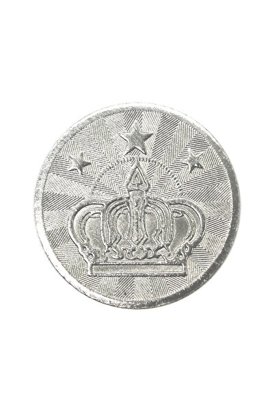 Choice 25MM crown 100PCS Coins Tokens Stainless Steel Collect Medals For Arca...