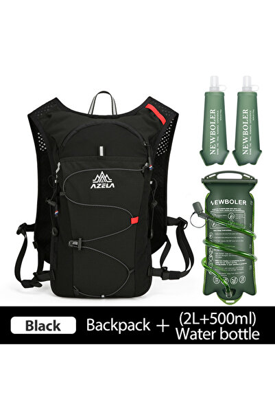 Choice سترة ترطيب سوداء من نيوبولر، قابلة للتهوية، مناسبة للجري على الطرق الو...