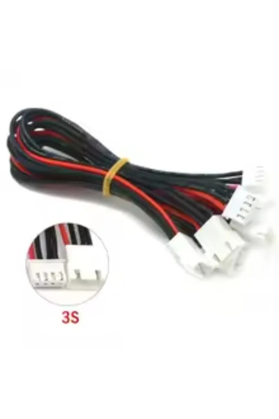 Choice 3S 30CM 5PCS 5PC Battery Balance Charger with Silicone Wire Extension ...