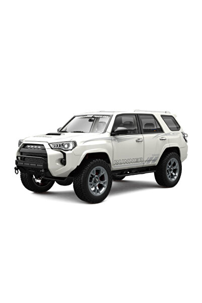 Choice سيارة تحكم عن بعد بيضاء بمقياس 1/18، تعمل بتردد 2.4 جيجا هرتز، زاحفة ر...