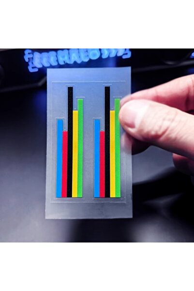 Choice ملصق قوس قزح أبيض من قطعتين لبطل الاتحاد الدولي للدراجات - مصنوع من ال...