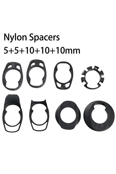 Choice مجموعة واحدة من فواصل مقود الدراجة الهوائية المتكاملة KOCEVLO X01، تتض...