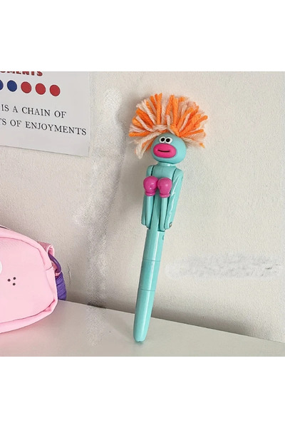 Choice Blue B11286B Furry Mechanical Boxing Stress Relief Pen Cartoon Funny B...