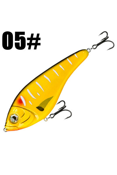 Choice طُعم جرينسبايدر جيركبيتس 100 مم 36 جم 05، طُعم انزلاقي بطيء الغرق، طُع...