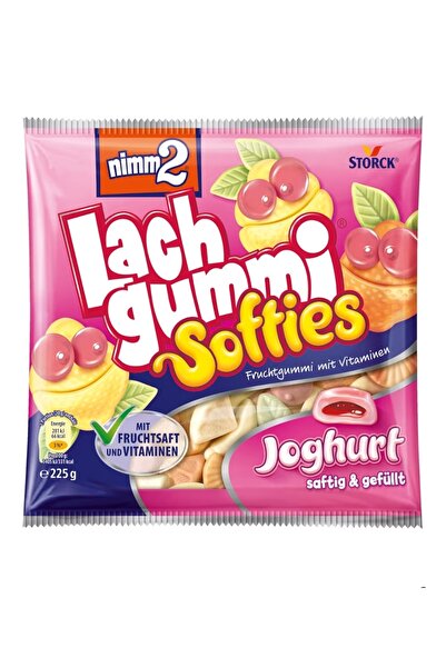 Nimm2 Lach gummi Softies Yoğurtlu Jelibon 225g ( Almanya )