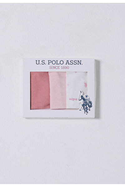 U.S. Polo Assn. عبوة من 6 مناديل مبللة للفم للأطفال البنات من يو إس بي 2492