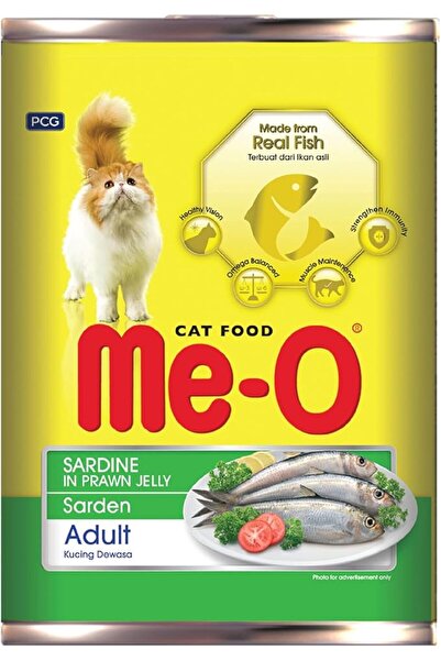 me-o Canned Sardalya Karides Soslu Kedi Konserve, 400 gr CB7182