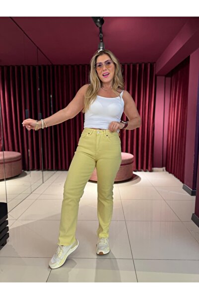 Serpirella Butik Zr Stretch Fabric Boyfit Jeans