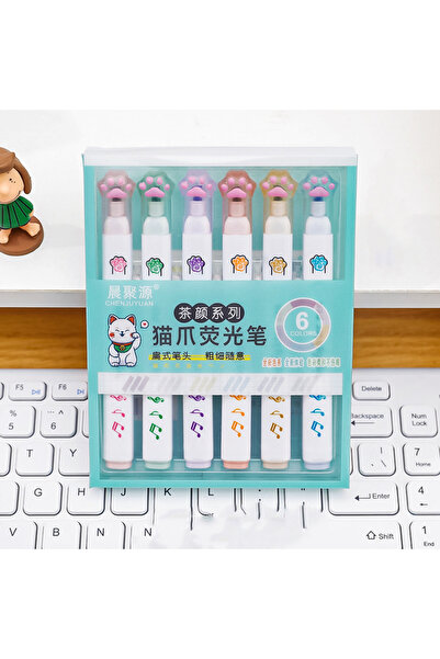 Choice مجموعة واحدة/6 قطع من أقلام تلوين مخالب القطط من ليتوتوز، ألوان حلوى، ...